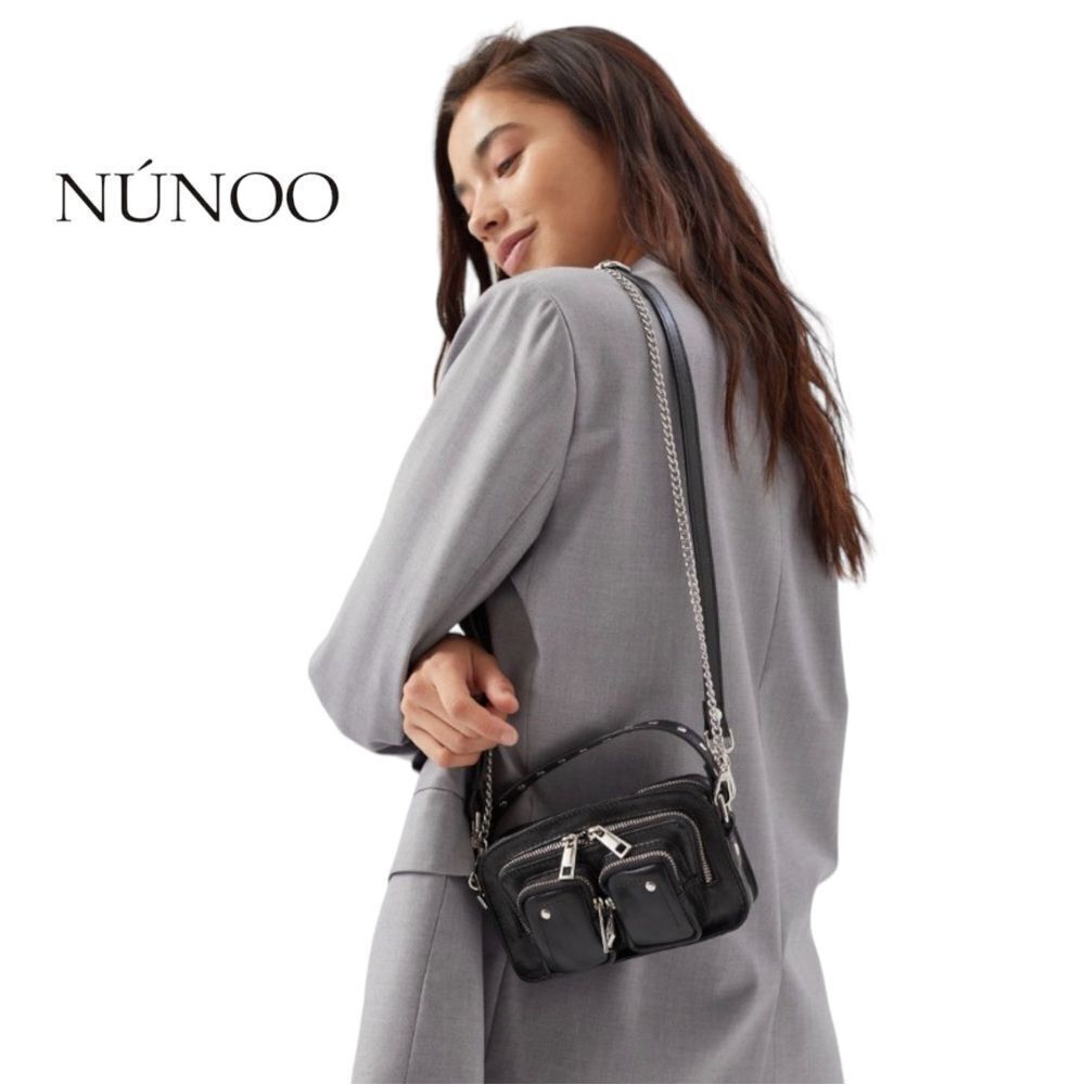 NEW Nunoo Helena Black City Crossbody Bag Purse